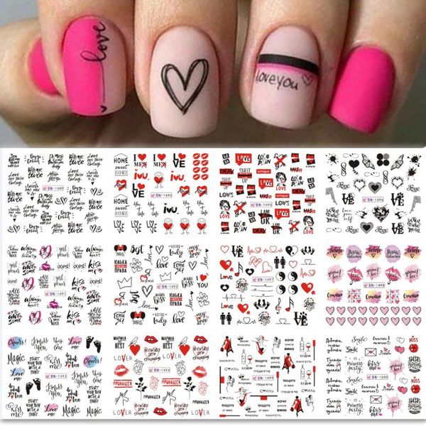 gift wrap decoration water decals sticker tips 12pcs valentines heart letter flower sliders for nails manicuring nail art
gift wrap decoration water decals sticker tips 12pcs valentines heart letter flower sliders for nails manicuring nail art