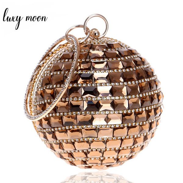 women round evening bags wedding clutch purse diamonds circular fashion lady handbags chain shoulder bag
women round evening bags wedding clutch purse diamonds circular fashion lady handbags chain shoulder bag