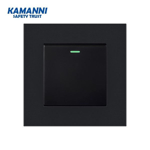 smart home control kamanni luxury wall switches 220 black push-button switch light modulator 220v fluorescent indicator 16a
smart home control kamanni luxury wall switches 220 black push-button switch light modulator 220v fluorescent indicator 16a