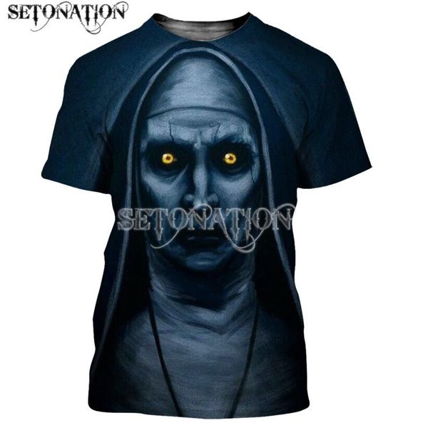 men's t-shirts the nun t shirt men/women 3d printed casual harajuku style tshirt streetwear drop, White;black
men's t-shirts the nun t shirt men/women 3d printed casual harajuku style tshirt streetwear drop, White;black