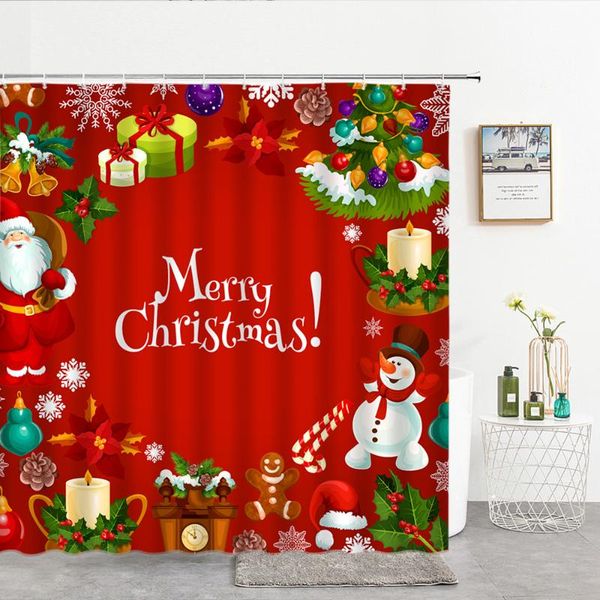 merry christmas santa claus shower curtain tree deer gift bathroom with hooks happy year decorative curtains
merry christmas santa claus shower curtain tree deer gift bathroom with hooks happy year decorative curtains