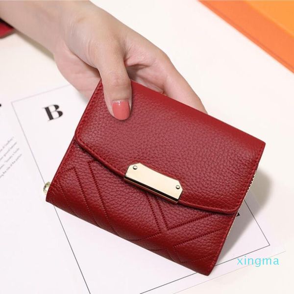black gift box short/long girls womens genuine leather wallets and purses ladies money bag, Red;black
black gift box short/long girls womens genuine leather wallets and purses ladies money bag, Red;black