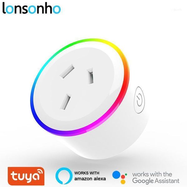 lonsonho tuya smart plug wifi socket night light type i australia zealand argentina works with alexa google home mini11
lonsonho tuya smart plug wifi socket night light type i australia zealand argentina works with alexa google home mini11