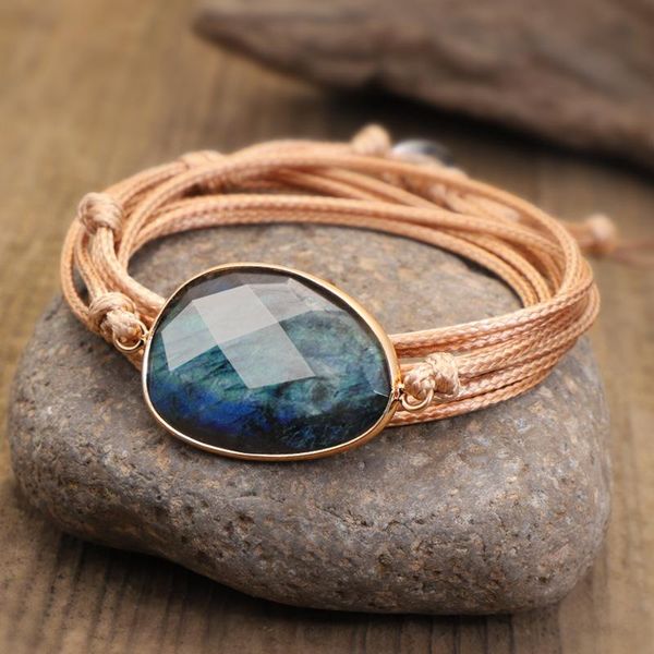 tennis boho chic wrist bracelets for women handmade natural labradorite gemstone wrap leather bohemian hippie ankle jewelry accessories, Golden;silver
tennis boho chic wrist bracelets for women handmade natural labradorite gemstone wrap leather bohemian hippie ankle jewelry accessories, Golden;silver