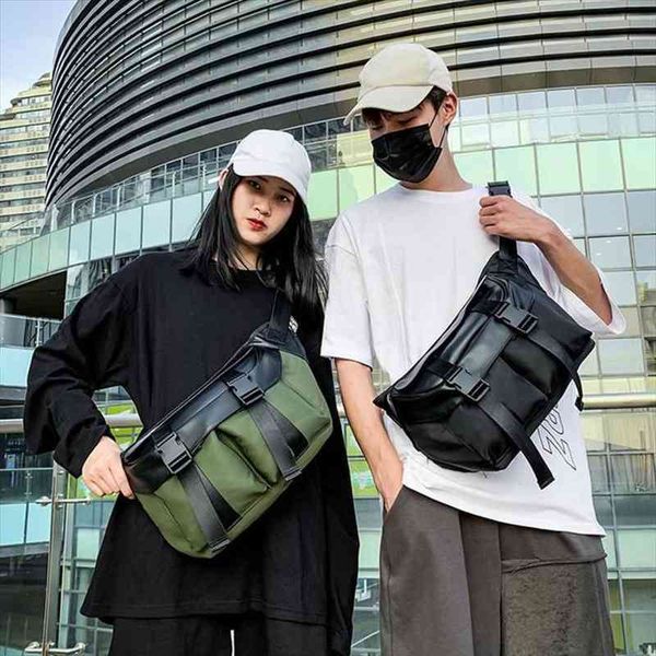 street trend waist belt bag hip hop wild women shoulder messenger nylon cloth capacity chest pack
street trend waist belt bag hip hop wild women shoulder messenger nylon cloth capacity chest pack