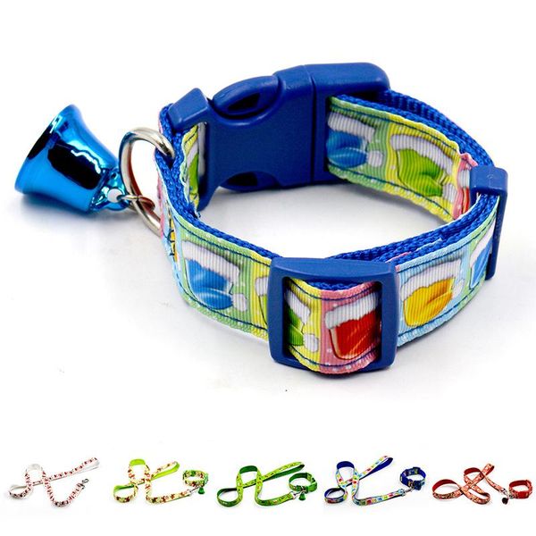 dog collars & leashes christmas pet cat collar adjustable xmas design with small bell set
dog collars & leashes christmas pet cat collar adjustable xmas design with small bell set