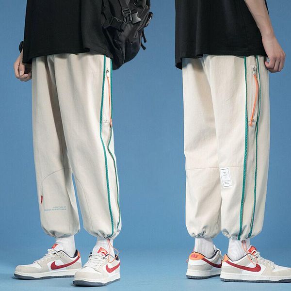 men's pants street trend trousers fashion solid color sweatpants 2021 casual loose nine point jogging men harem, Black
men's pants street trend trousers fashion solid color sweatpants 2021 casual loose nine point jogging men harem, Black