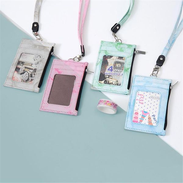 card holders fashion student kids lanyard holder slim coin purse wallet id certificate bus door bag, Brown;gray
card holders fashion student kids lanyard holder slim coin purse wallet id certificate bus door bag, Brown;gray