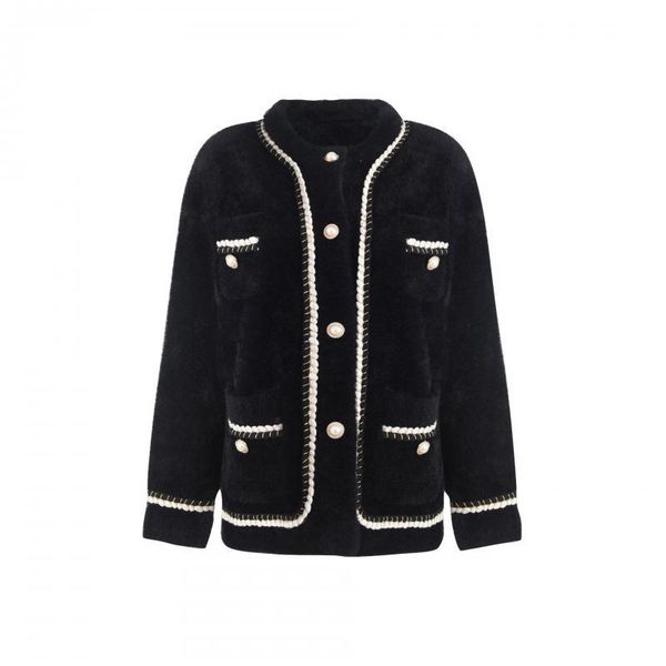 women's jackets ladies thicken large warm knit cardigan sweater retro long sleeve buttons fashion winter contrast color jacket chic 8h6, Black;brown
women's jackets ladies thicken large warm knit cardigan sweater retro long sleeve buttons fashion winter contrast color jacket chic 8h6, Black;brown