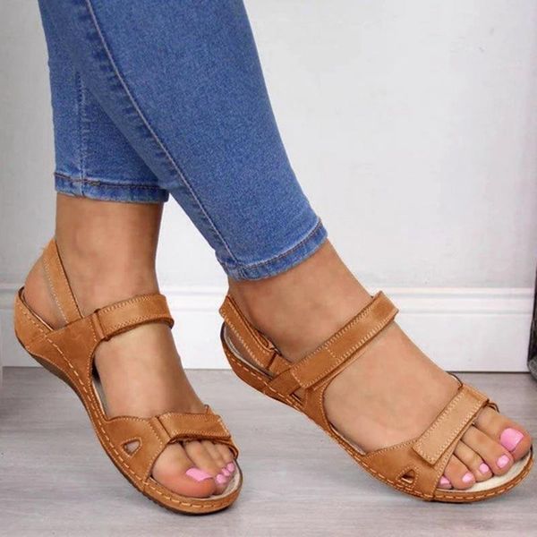 woman summer vintage wedge sandals buckle casual sewing women shoes female ladies platform retro sandalias plus size 2021fashion, Black
woman summer vintage wedge sandals buckle casual sewing women shoes female ladies platform retro sandalias plus size 2021fashion, Black