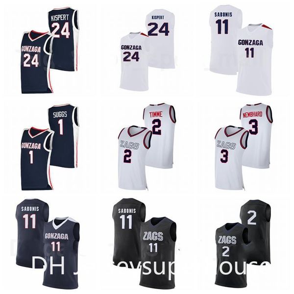 men basketball college gonzaga bulldogs 24 corey kispert jersey university 2 drew timme 1 jalen suggs 11 joel ayayi 3 andrew nembhard, Black
men basketball college gonzaga bulldogs 24 corey kispert jersey university 2 drew timme 1 jalen suggs 11 joel ayayi 3 andrew nembhard, Black
