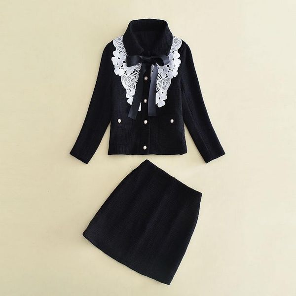women's suits & blazers business women autumn winter office ladies white lace embroidery black coat jacket+black pencil skirt s, White;black
women's suits & blazers business women autumn winter office ladies white lace embroidery black coat jacket+black pencil skirt s, White;black