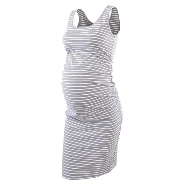 maternity vest dresses summer sleeveless o-neck stripe casual sundress pregnancy dress ladies skirt clothes pregnant, White
maternity vest dresses summer sleeveless o-neck stripe casual sundress pregnancy dress ladies skirt clothes pregnant, White