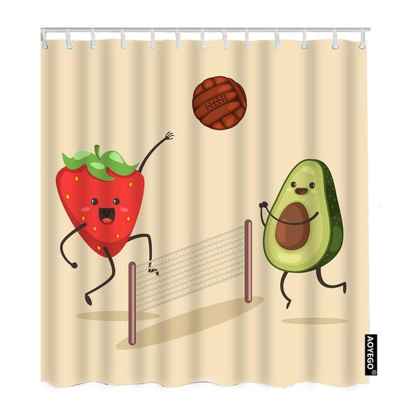 fruit shower curtain set summer sport funny avocado strawberry playing beach volleyball shower curtain 72x72 inch decorative
fruit shower curtain set summer sport funny avocado strawberry playing beach volleyball shower curtain 72x72 inch decorative