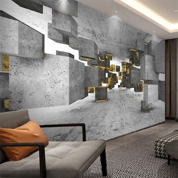 wallpapers european 3d industrial wind gray geometric rectangular wallpaper restaurant living room space wall murals papers home decor
wallpapers european 3d industrial wind gray geometric rectangular wallpaper restaurant living room space wall murals papers home decor