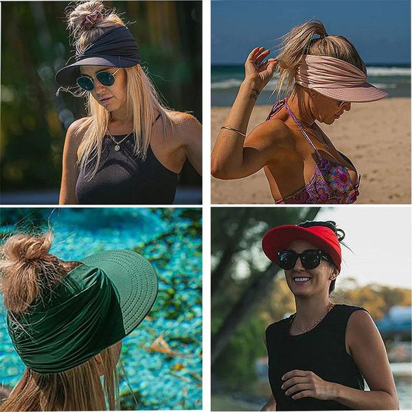 wide brim hats summer hat female sunshade sun anti ultraviolet elastic cap empty sunscreen fashion, Blue;gray
wide brim hats summer hat female sunshade sun anti ultraviolet elastic cap empty sunscreen fashion, Blue;gray
