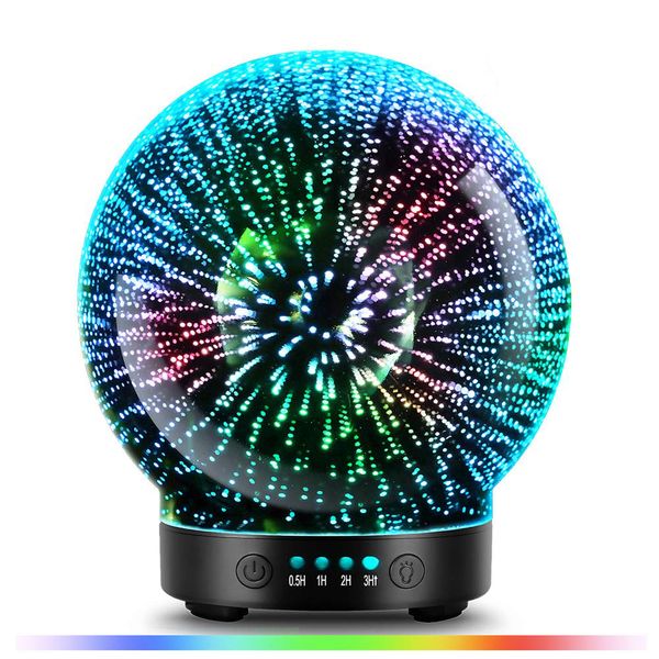 3d glass aroma diffuseraromatherapy ultrasonic essential oil version air humidifiermodes firework 100ml 7color changing lights
3d glass aroma diffuseraromatherapy ultrasonic essential oil version air humidifiermodes firework 100ml 7color changing lights