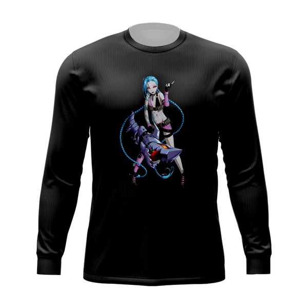 3d printing jinx t-shirt lol arcane cool new trend street party wear round neck high-quality long-sleeved animated character printing daily, White;black
3d printing jinx t-shirt lol arcane cool new trend street party wear round neck high-quality long-sleeved animated character printing daily, White;black