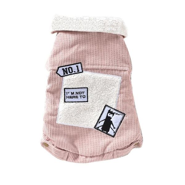 dog apparel pet winter cotton coat for dogs puppy warm accessories cute 2 legged jacket with cashmere liner
dog apparel pet winter cotton coat for dogs puppy warm accessories cute 2 legged jacket with cashmere liner