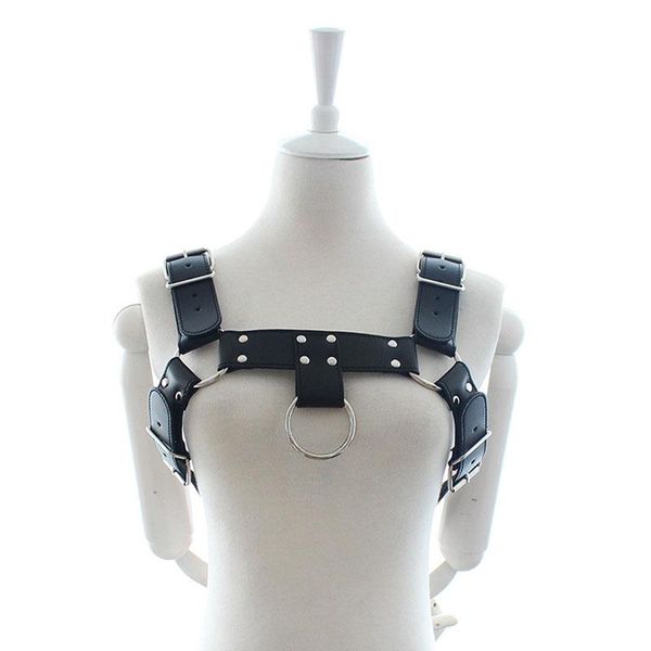 bras sets men's faux leather body chest harness adjustable buckle straps o-rings roleplay costume erotic party clubwear, Red;black
bras sets men's faux leather body chest harness adjustable buckle straps o-rings roleplay costume erotic party clubwear, Red;black