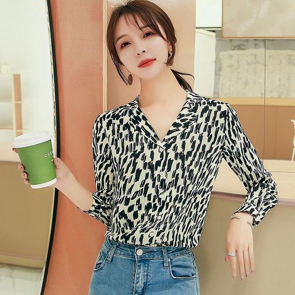 women's blouses & shirts fashion woman 2021 women shirt print long sleeve autumn ladies plus size, White
women's blouses & shirts fashion woman 2021 women shirt print long sleeve autumn ladies plus size, White