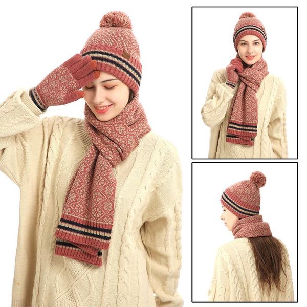 cycling caps & masks 2021 winter scarf hat gloves set touch screen thick warm plush mitten thermal windproof neck warmer hand, Black
cycling caps & masks 2021 winter scarf hat gloves set touch screen thick warm plush mitten thermal windproof neck warmer hand, Black