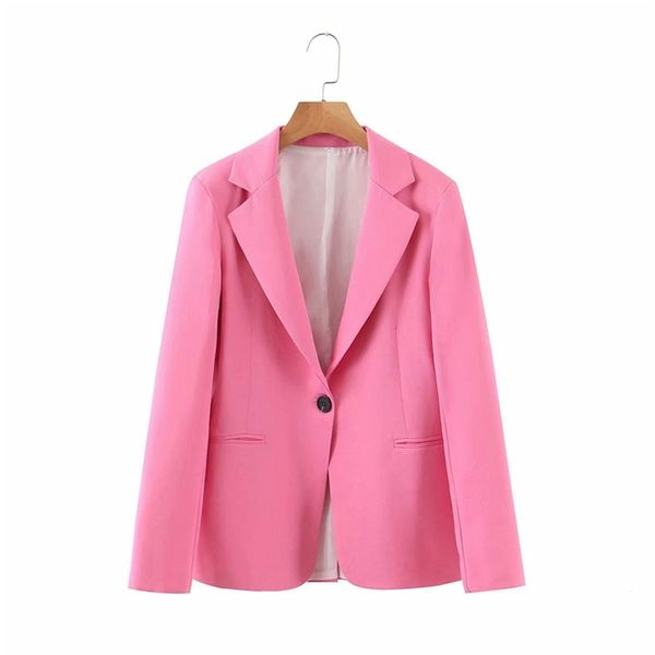 summer women solid blazers coats long sleeve single button notched blazer female office lady casual outerwear 210513, White;black
summer women solid blazers coats long sleeve single button notched blazer female office lady casual outerwear 210513, White;black
