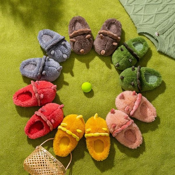 slippers children lovely cotton dinosaurs cartoon slip-on indoor home shoes winter plush non-slip light warm, Black
slippers children lovely cotton dinosaurs cartoon slip-on indoor home shoes winter plush non-slip light warm, Black