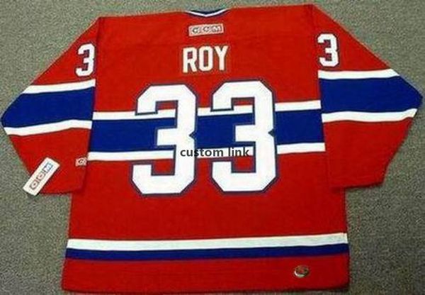 2018 custom men women youth patrick roy montreal canadiens 1993 ccm away hockey jersey quality any name any number., Black;red
2018 custom men women youth patrick roy montreal canadiens 1993 ccm away hockey jersey quality any name any number., Black;red
