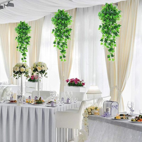 decorative flowers & wreaths artificial plant wall-mounted simulation ivy pendants hanging artware for living room bedroom home decorations
decorative flowers & wreaths artificial plant wall-mounted simulation ivy pendants hanging artware for living room bedroom home decorations