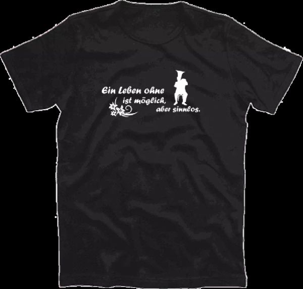 a life without baritone-tuba is possible funshirt design t-shirt s-xxxl, White;black
a life without baritone-tuba is possible funshirt design t-shirt s-xxxl, White;black