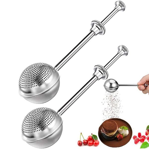 baking & pastry tools 2pcs stainless steel fine mesh flour sifter sieve/shaker powdered sugar/baking hand colander strainer baker
baking & pastry tools 2pcs stainless steel fine mesh flour sifter sieve/shaker powdered sugar/baking hand colander strainer baker