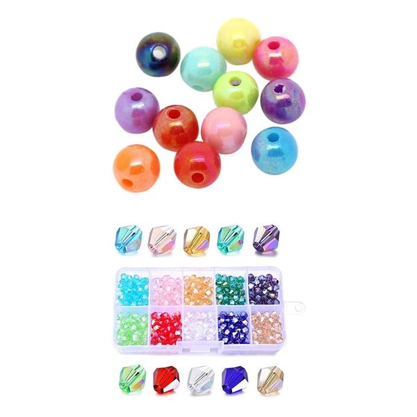 other 500pcs mixed ab color round acrylic spacer beads 6mm & 400x romantic jewelry crystal glass beads, making
other 500pcs mixed ab color round acrylic spacer beads 6mm & 400x romantic jewelry crystal glass beads, making