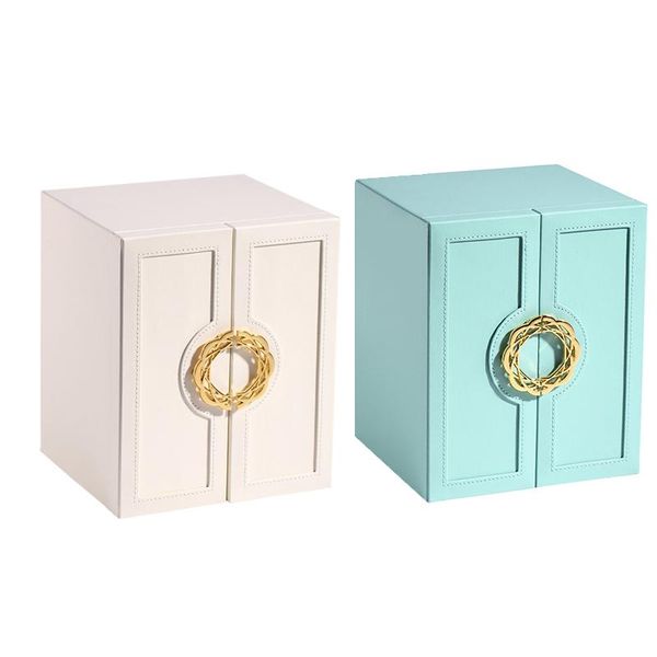 jewelry pouches, bags multilayer box drawer large capacity earrings necklace container rack double door storage, Pink;blue
jewelry pouches, bags multilayer box drawer large capacity earrings necklace container rack double door storage, Pink;blue