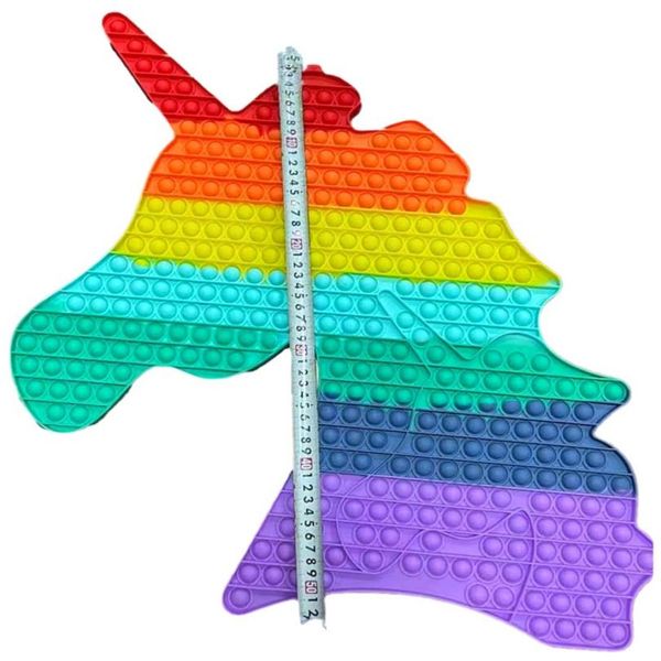 2021 toy pop fidget super large 50cm unicorn rodenticide pioneer rainbow macaron silicone toys
2021 toy pop fidget super large 50cm unicorn rodenticide pioneer rainbow macaron silicone toys
