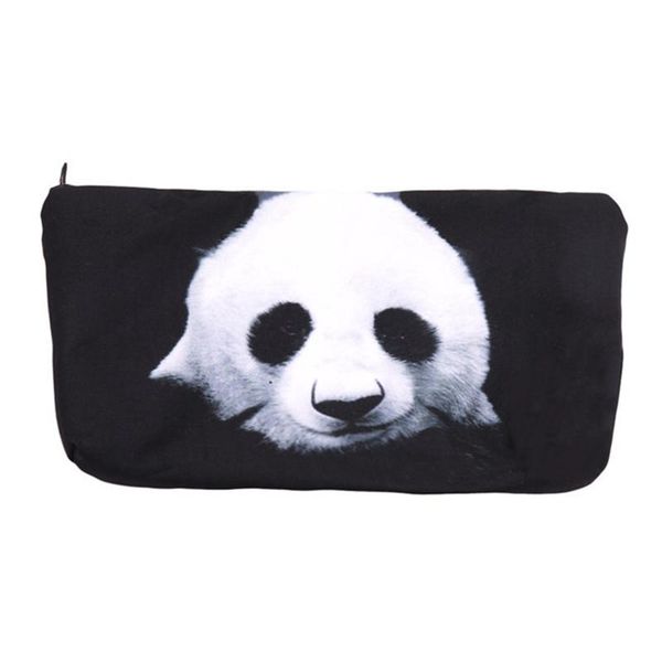cosmetic bags & cases women travelling makeup bag 3d printing black panda zipper square
cosmetic bags & cases women travelling makeup bag 3d printing black panda zipper square