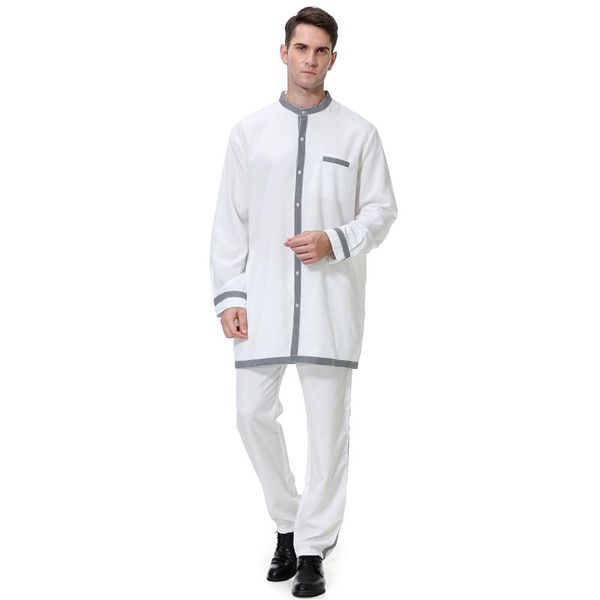 ethnic clothing muslim fashion arab middle east ramadan men's robe set jubba thobe loose dubai turkey men long, Red
ethnic clothing muslim fashion arab middle east ramadan men's robe set jubba thobe loose dubai turkey men long, Red