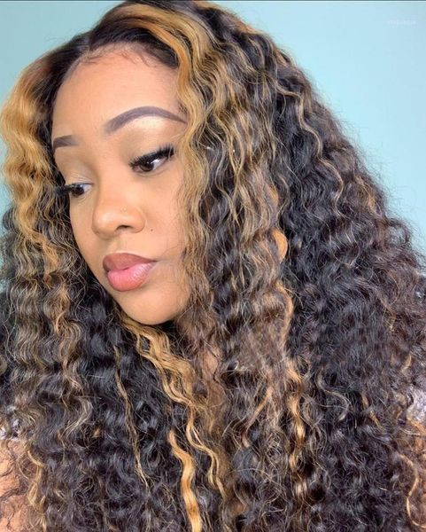 ombre curly 13x4 lace front wigs thick density remy malaysian bleached knots frontal for women1, Black;brown
ombre curly 13x4 lace front wigs thick density remy malaysian bleached knots frontal for women1, Black;brown