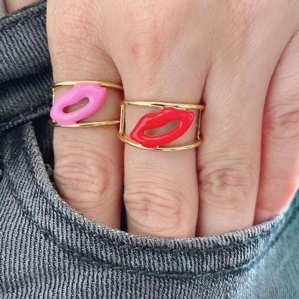 wedding rings kkbead romantic cute lips women red pink anillos neon enamel finger ring engagement enamelled gold plated, Slivery;golden
wedding rings kkbead romantic cute lips women red pink anillos neon enamel finger ring engagement enamelled gold plated, Slivery;golden