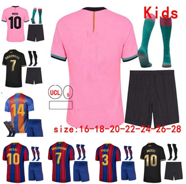 20-20soccer jersey piqué dest s.roberto pedri sergio ansu fati 20^21 home away kids kit high-quality football clothes, Black;yellow
20-20soccer jersey piqué dest s.roberto pedri sergio ansu fati 20^21 home away kids kit high-quality football clothes, Black;yellow