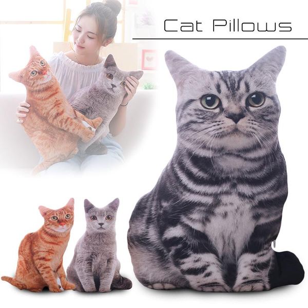 cushion/decorative pillow 50cm creative 3d simulation cat plush toy stuffed cute sofa cushion kids toys home bedroom decoration
cushion/decorative pillow 50cm creative 3d simulation cat plush toy stuffed cute sofa cushion kids toys home bedroom decoration
