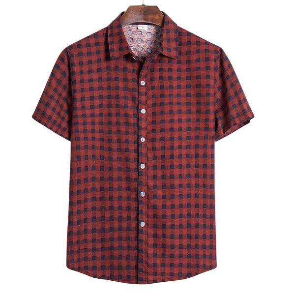men's casual shirts social shirt men fashion plaid print short sleeve slim male personality wild plus size blouse summer 2021, White;black
men's casual shirts social shirt men fashion plaid print short sleeve slim male personality wild plus size blouse summer 2021, White;black