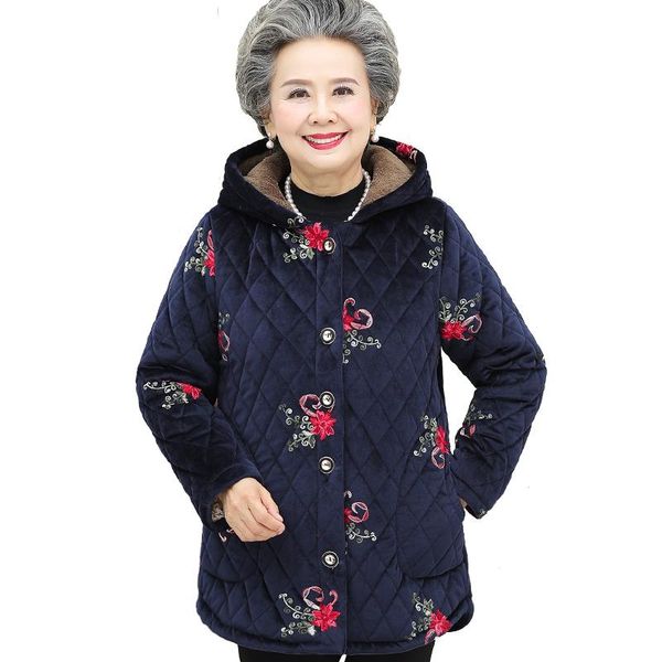 women's trench coats 2021 middle-aged women winter mother jacket female thicken warm plus size 5xl velvet coat gold yf327, Tan;black
women's trench coats 2021 middle-aged women winter mother jacket female thicken warm plus size 5xl velvet coat gold yf327, Tan;black
