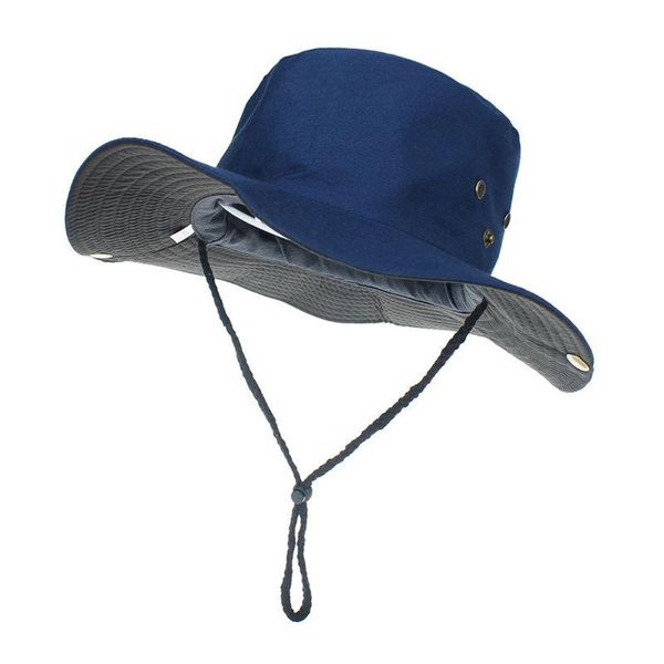 big brim protection bucket hat with string fisherman cap summer men women hats sun beach caps outdoor, Black;white
big brim protection bucket hat with string fisherman cap summer men women hats sun beach caps outdoor, Black;white