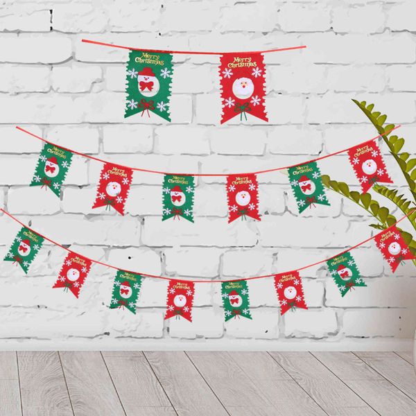 christmas decorations non-woven snowman colorful swallow tail flag party ceiling hanging flower
christmas decorations non-woven snowman colorful swallow tail flag party ceiling hanging flower