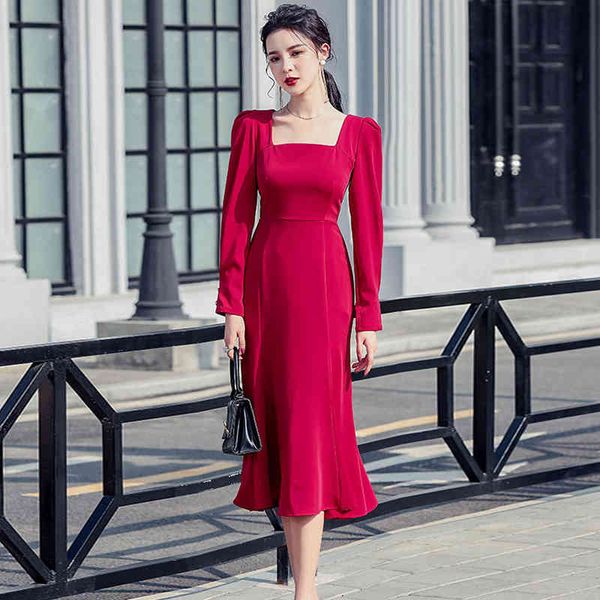 arrival fashion midi spring ol professional temperament square chiffon stylish collar plied thin mermaid dress, Black;gray
arrival fashion midi spring ol professional temperament square chiffon stylish collar plied thin mermaid dress, Black;gray