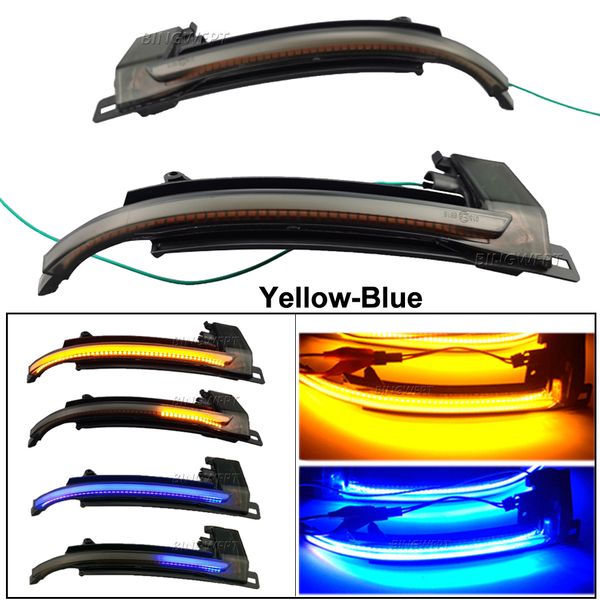 for audi a4 a5 s4 s5 a3 b8 b8.5 a6 s6 a8 q3 rs4 rs5 dynamic scroll led turn signal light sequential rearview mirror indicator
