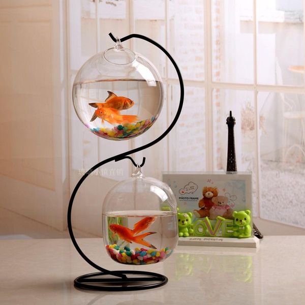 aquariums hanging hydroponic glass infusion bottle micro landscape flower container iron frame office home european style desktop
aquariums hanging hydroponic glass infusion bottle micro landscape flower container iron frame office home european style desktop