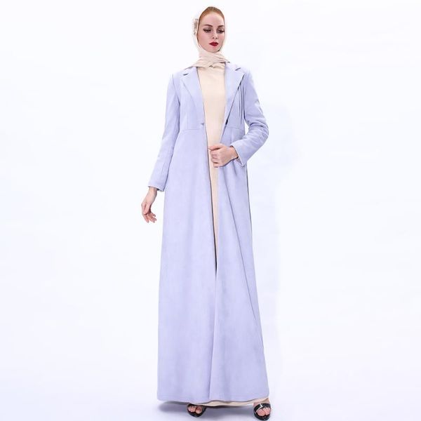 women's wool & blends winter thermal warm women ankle length one button elegant fashion suede tailored overcoat with side pockets long, Black
women's wool & blends winter thermal warm women ankle length one button elegant fashion suede tailored overcoat with side pockets long, Black