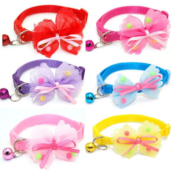cat collars & leads cute lace necklace bow tie with bells chihuahua kitten candy color gift bowknot pets cats adjustable puppy
cat collars & leads cute lace necklace bow tie with bells chihuahua kitten candy color gift bowknot pets cats adjustable puppy